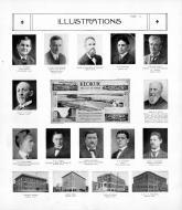Watkins, Pappelendam, Collins, Logan, Hughes, Keokuk, Beck, Walljasper, ayres, Haffner, Johnson, Hultman, Lee County 1916